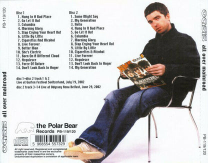 Oasis All Over Mainroad Gurten Fes 2002 CD 2 Discs 28 Tracks Music Rock Pops F/S