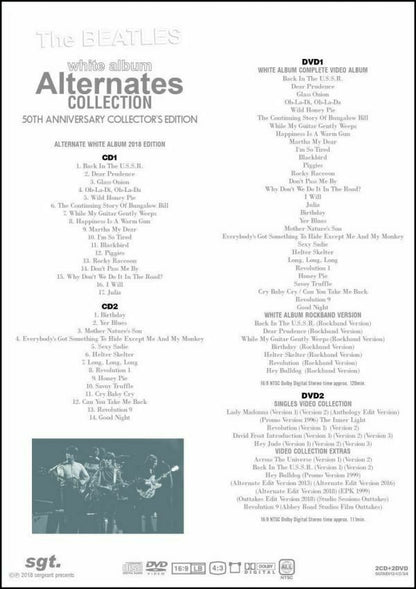 The Beatles White Album 50th Alternates Collection 2CD 2DVD Set