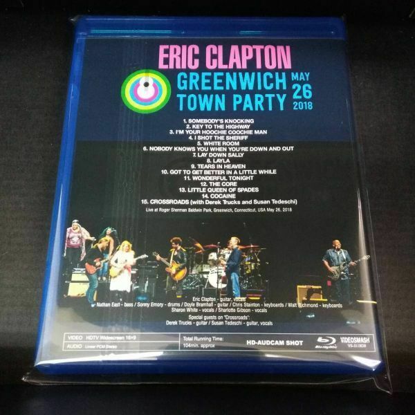 Eric Clapton / Greenwich Town Party 2018 Blu-ray 1BDR