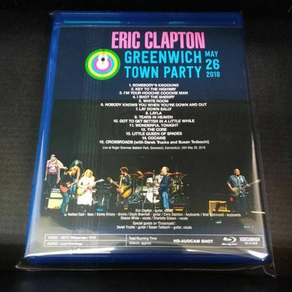 Eric Clapton / Greenwich Town Party 2018 Blu-ray 1BDR