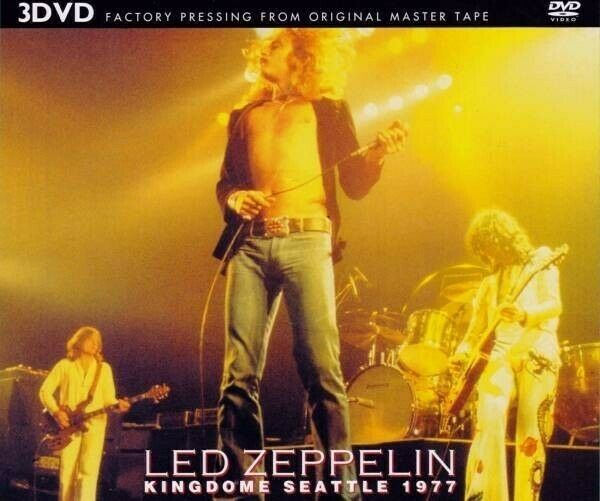 Led Zeppelin Kingdome Seattle 1977 3DVD
