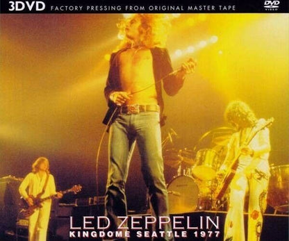 Led Zeppelin Kingdome Seattle 1977 3DVD