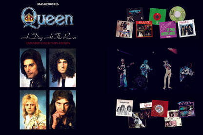 Queen A Day At The Races Expanded Collector's Edition 2 CD 1 DVD 3 Discs Set New