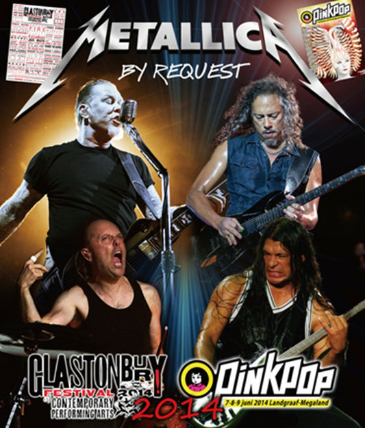 Metallica Glastonbury Pinkpop 2014 Blu-ray 1 Disc 26 Tracks Music Heavy Metal