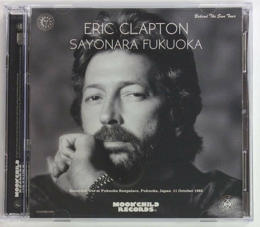 Eric Clapton Sayonara Fukuoka 1985 2CD Soundboard Moonchild