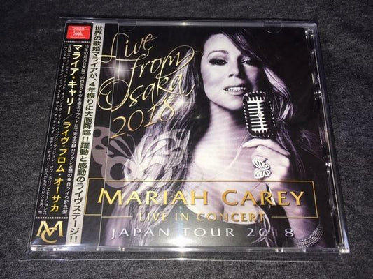 Mariah Carey Live From Osaka 2018 Municipal Central Gymnasium CD 2 Discs Music