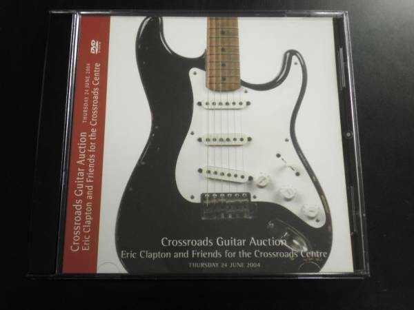 Eric Clapton Crossroads Guitar Auction 2004 1DVD Mid Valley Special Sampler F/S
