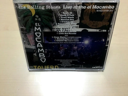 The Rolling Stones Live At The El Mocambo 1977 Remaster 2016 CD 1 Disc Case Set