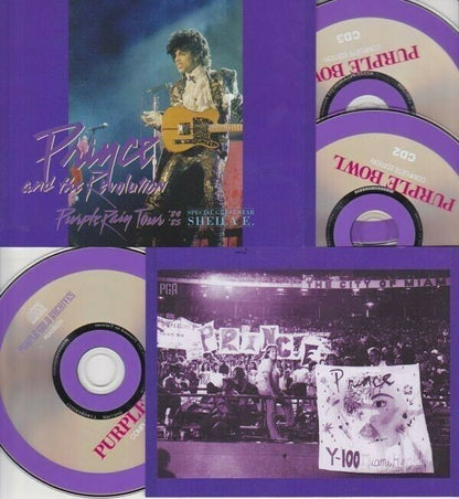 PRINCE and The Revolution / LIVE AT THE PURPLE BOWL 1985 Soundcheck 3CD COMPLETE EDITION