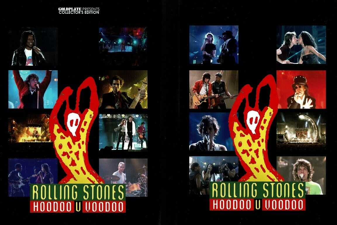 The Rolling Stones HOODOO U VOODOO 1994 Miami Collector's Edition 1DVD 2CD Set