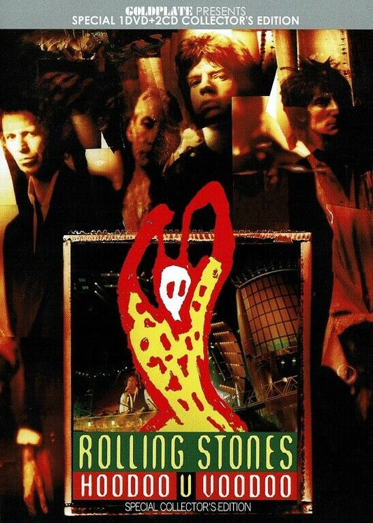 The Rolling Stones HOODOO U VOODOO 1994 Miami Collector's Edition 1DVD 2CD Set