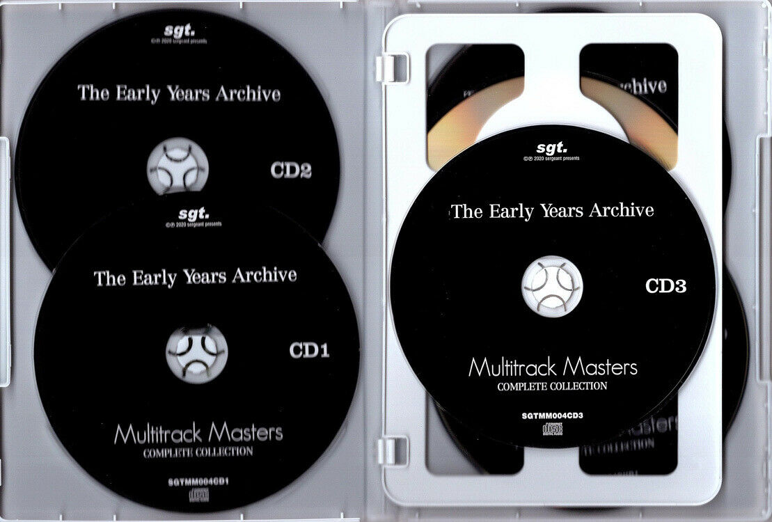 The Beatles The Early Years Archive Multitrack Masters 5 CD 1 DVD Set