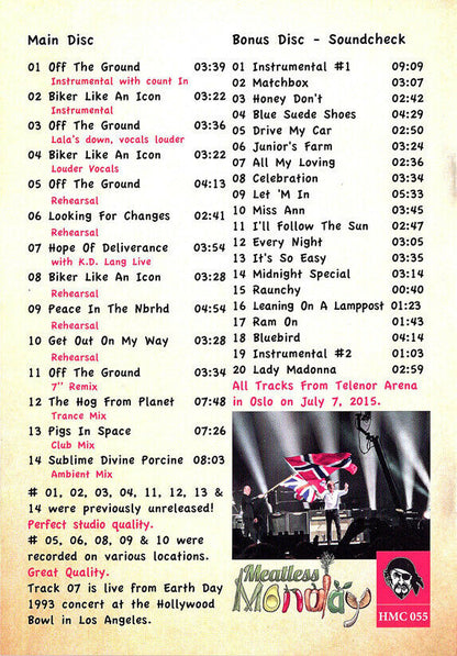 Paul McCartney Off The Ground Rarities & More 2015 2CD Booklet