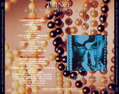 PRINCE The New Power Generation Diamonds And Pearls Collector's Edition 2CD