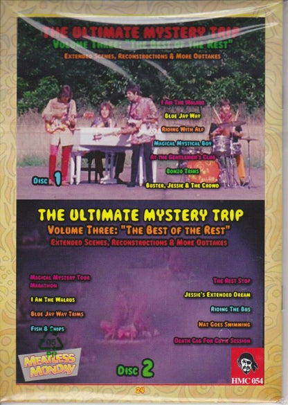 The Beatles The Ultimate Mystery Trip Vol 3 DVD 2 Discs 17 Tracks Rock Music F/S