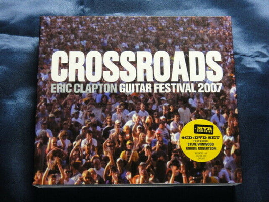 Eric Clapton Crossroads Guitar Festival 2007 4CD 1DVD Set Mid Valley