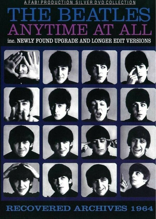 The Beatles Recovered Archives 1964 Anytime At All DVD 1 Disc 44 Tracks Music