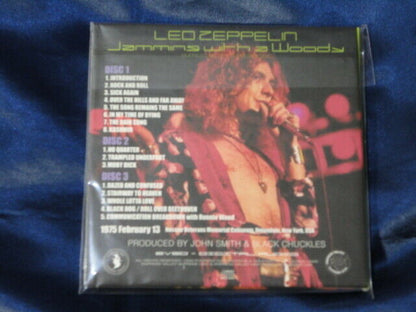 Led Zeppelin / Jamming With A Woody 1975 Soundboard 3CD 16 Tracks Empress Valley