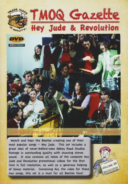 The Beatles Hey Jude & Revolution 1CD 1DVD Set TMOQ 24Page Booklet