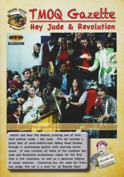 The Beatles Hey Jude & Revolution 1CD 1DVD Set TMOQ 24Page Booklet