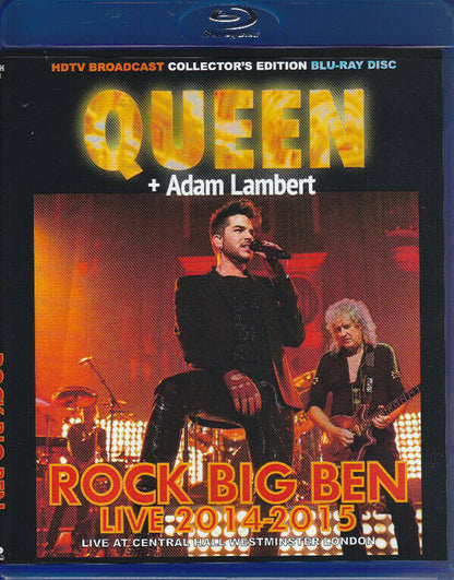 Queen Adam Lambert Rock Big Ben Live 2014-2015 Blu-ray 1BDR