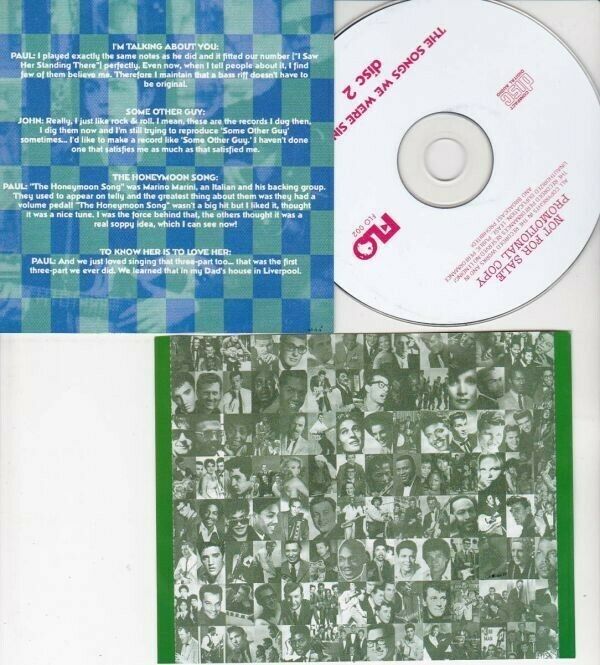 The Beatles The Songs We Were Singing 1-4 CD 4 Discs 119 Tracks Music Rock Pops