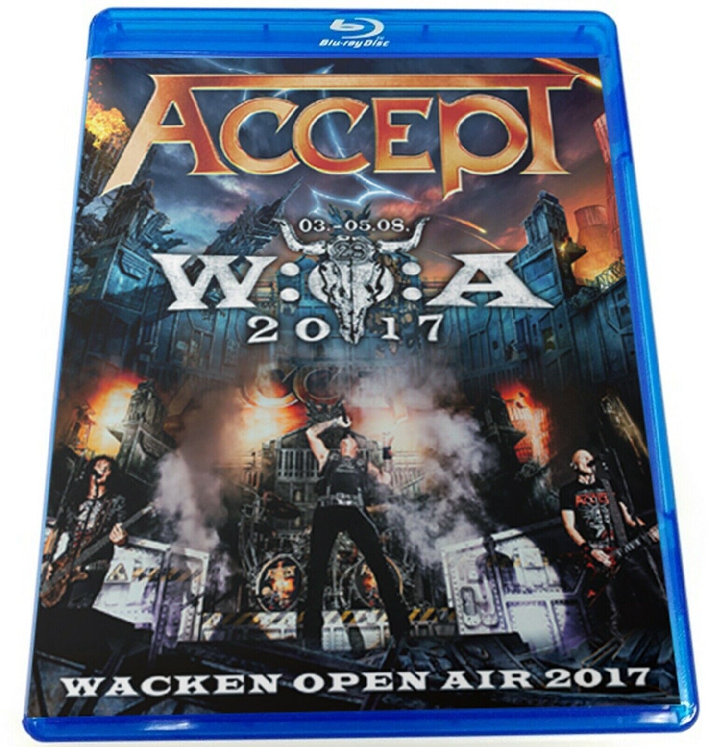 Accept Wacken Open Air 2017 August 3 Blu-ray 1 Disc 21 Tracks Heavy Metal Music