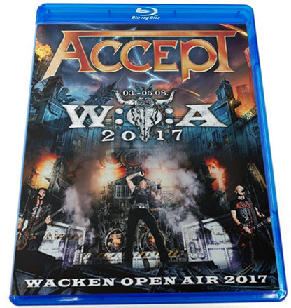 Accept Wacken Open Air 2017 August 3 Blu-ray 1 Disc 21 Tracks Heavy Metal Music