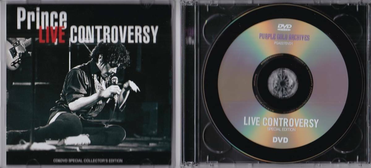 PRINCE Live Controversy Special Edition Controversy Tour 1981 1CD 1DVD Set