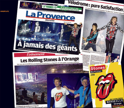 The Rolling Stones No Filter Europe Tour 2018 Marseille Orange 2CD 1DVD 1Blu-ray