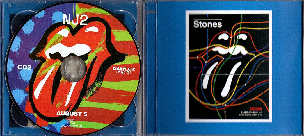 The Rolling Stones / No Filter Us Tour August 5 2019 New Jersey 2CD