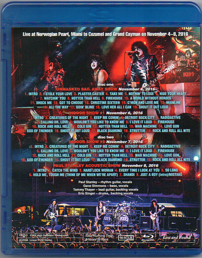 Kiss / Kruise VI Creatures Of The Deep 2016 Blu-ray 2BDR