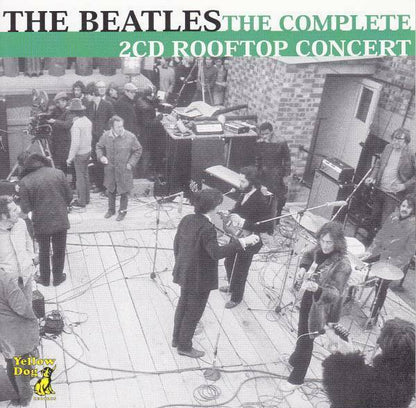 The Beatles Complete Rooftop Concert 42 Track CD 4 Discs Case Yellow Dog F/S