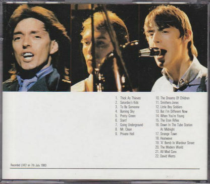 The Jam Start World Tour 1980 1CD Paul Weller