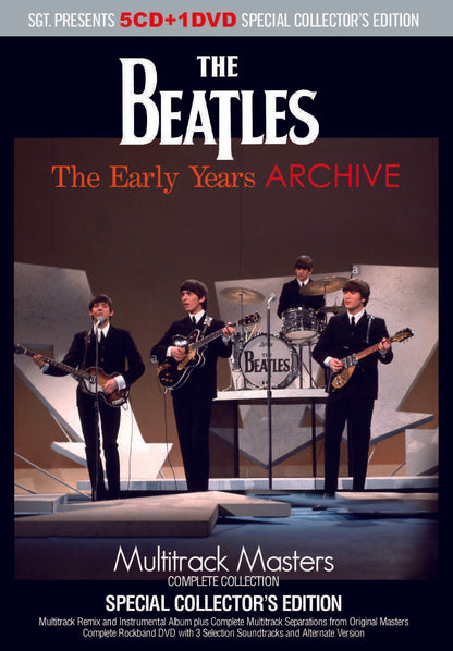 The Beatles The Early Years Archive Multitrack Masters 5 CD 1 DVD Set