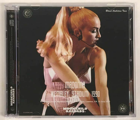 Madonna Wembley Stadium 1990 2CD Blond Ambition Tour Moonchild