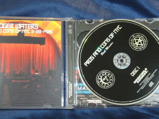 Roger Waters Pros And Cons Of NYC 1985 CD 2 Discs 32 Tracks Moonchild Records