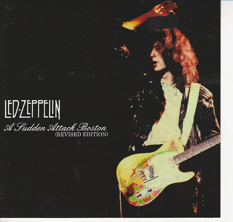 Led Zeppelin A Sudden Attack Boston Revised Edition 1969 2CD