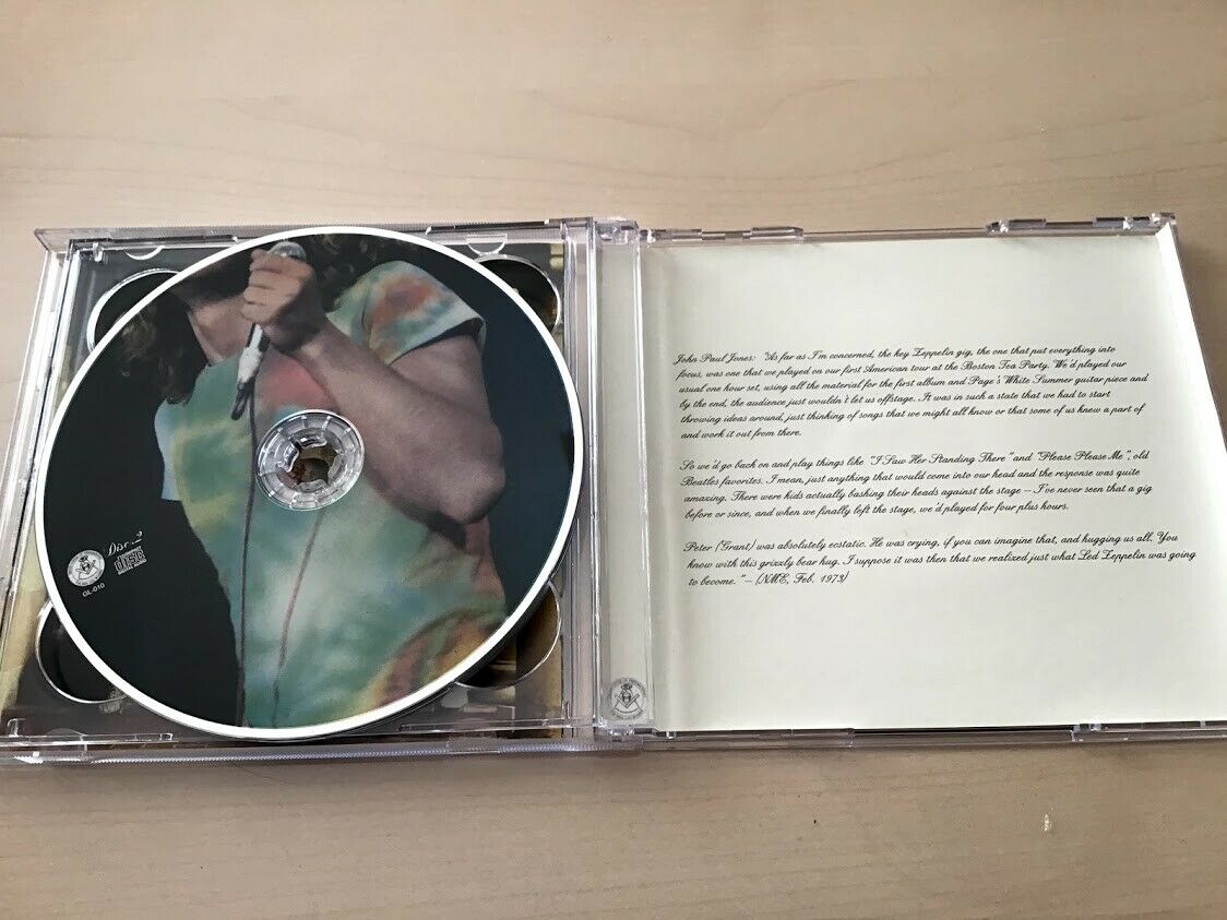 Led Zeppelin A Sudden Attack Boston Revised Edition 1969 2CD