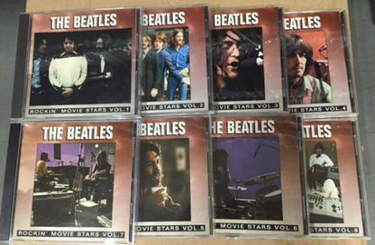 The Beatles Rockin' Movie Stars Vol 1-8 CD 8 Discs Set Music Rock Pops Japan F/S