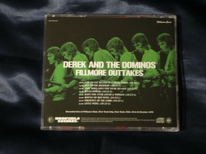 Derek and the Dominos Fillmore Outtakes 1CD Moonchild Records