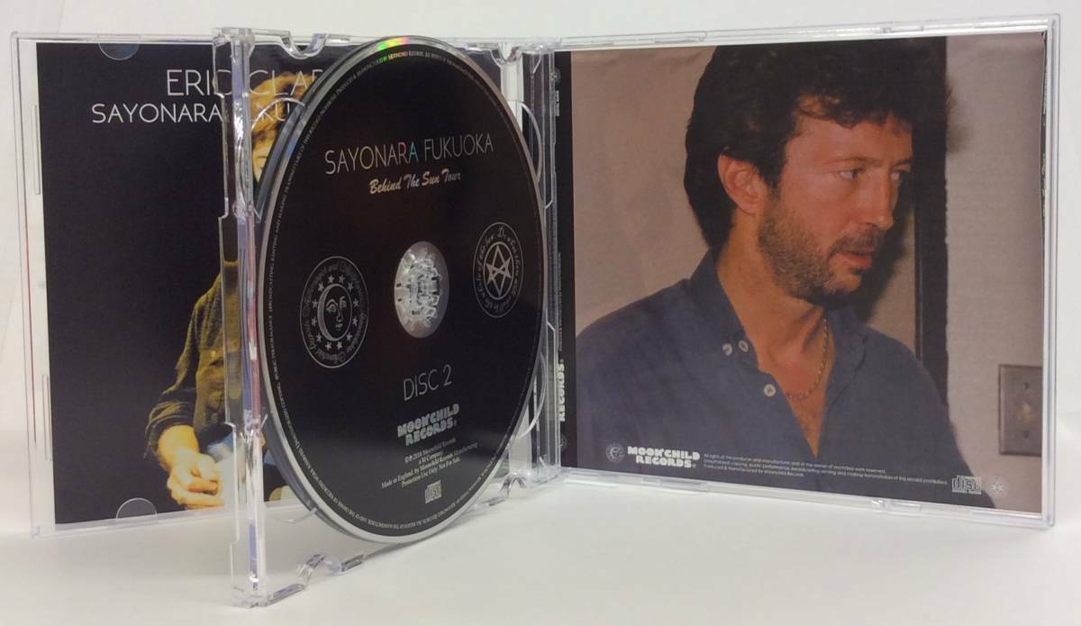Eric Clapton Sayonara Fukuoka 1985 2CD Soundboard Moonchild