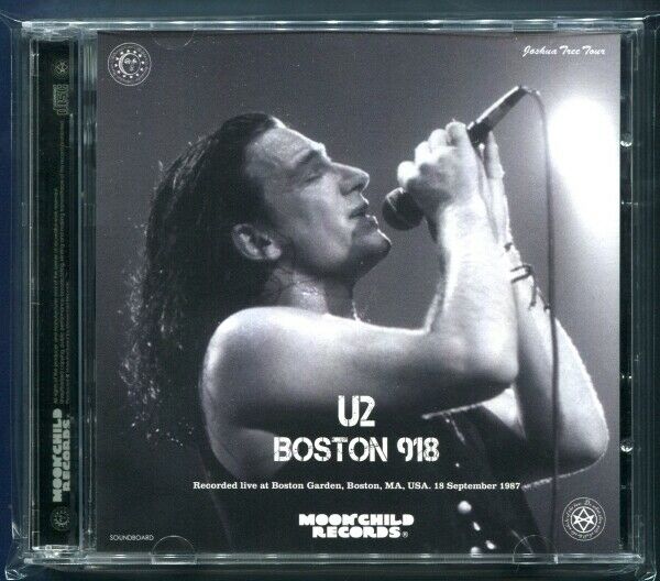 U2 / Boston 918 Joshua Tree Tour 1987 2CD Moonchild Records