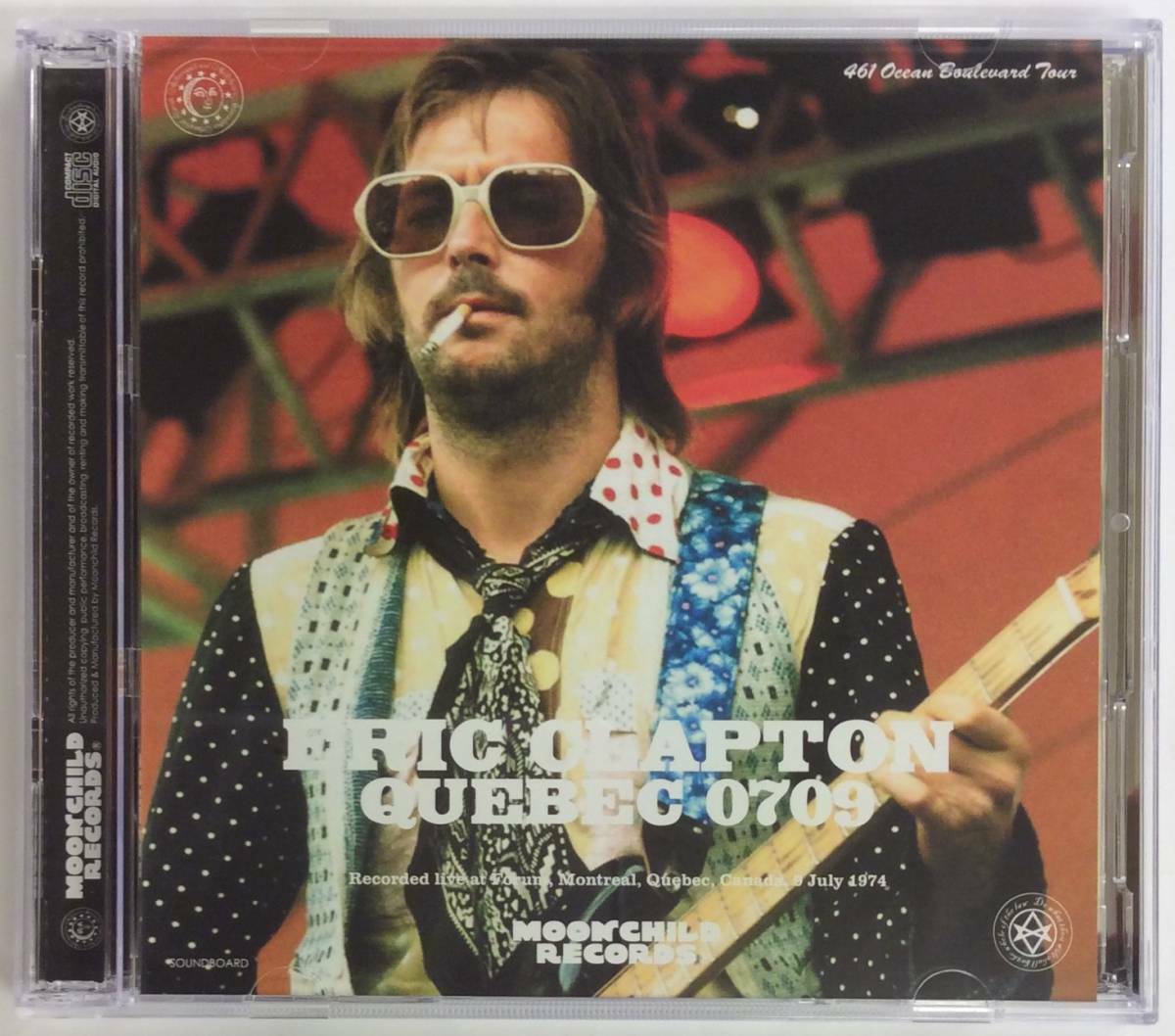 Eric Clapton Quebec 0709 1974 2CD Soundboard Moonchild