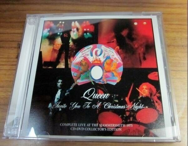 Queen Invite You To A Christmas Hammersmith Odeon 1975 1CD 1DVD Set Music Rock