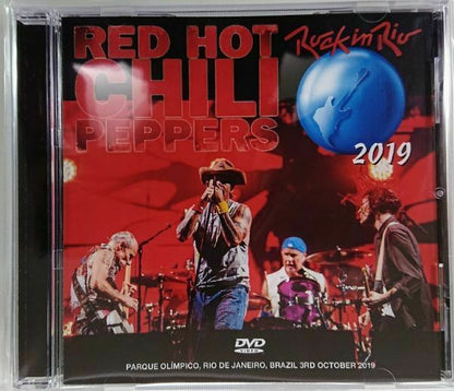 Red Hot Chili Peppers Rock In Rio Brasil 2019 3rd October DVD 1 Disc