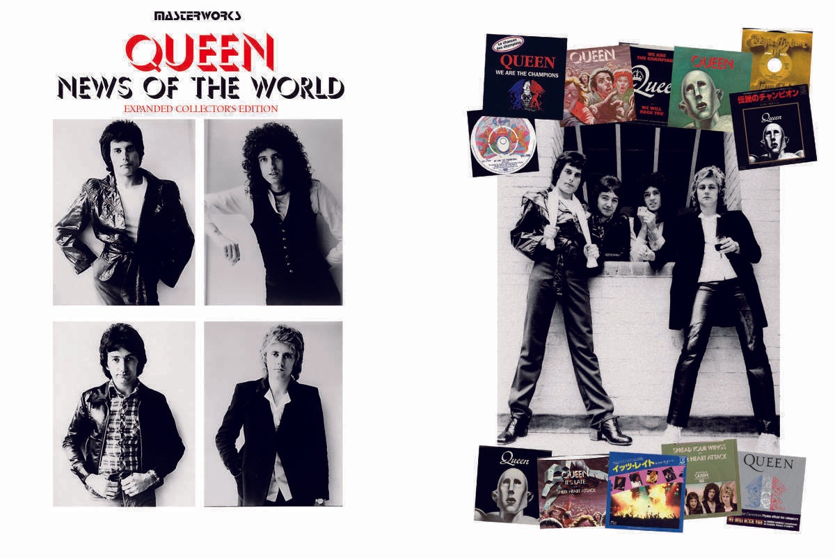 Queen News Of The World Expanded Collector's Edition 2CD 1DVD Set 44 Tracks