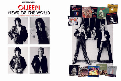 Queen News Of The World Expanded Collector's Edition 2CD 1DVD Set 44 Tracks