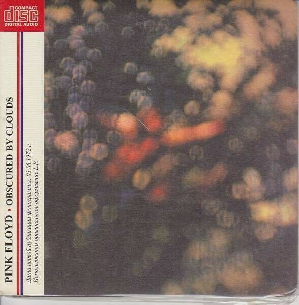 Pink Floyd Obscured By Clouds CD 1 Disc 10 Tracks Paper Jacket Music Rock F/S