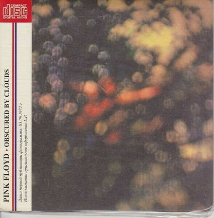 Pink Floyd Obscured By Clouds CD 1 Disc 10 Tracks Paper Jacket Music Rock F/S